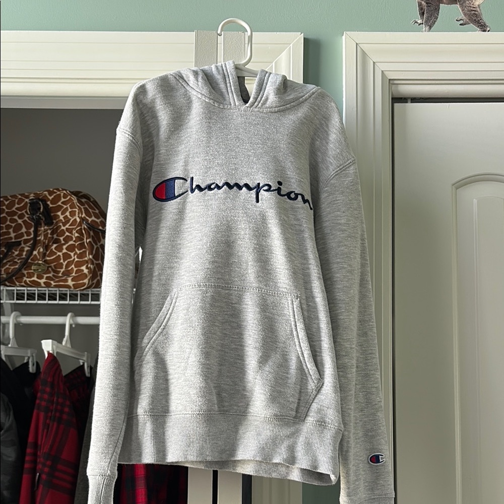 Youth M Champion hoodie